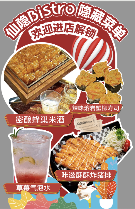 源文件下载【美食展板异形】编号：98960031230292453