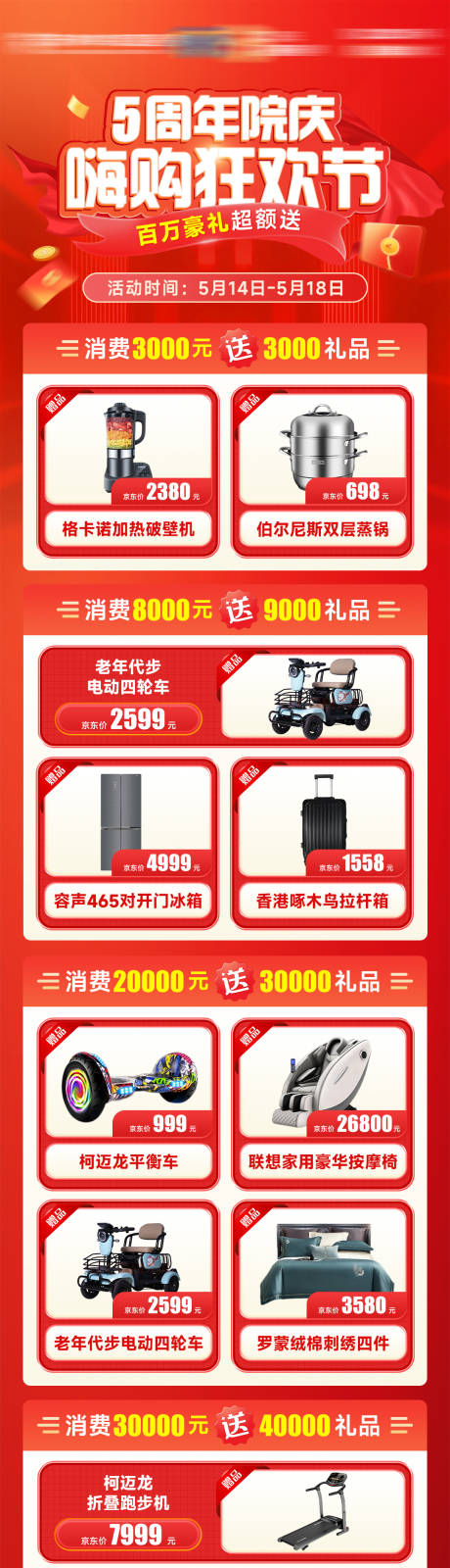 源文件下载【5周年院庆嗨购节活动长图】编号：28920031258957830