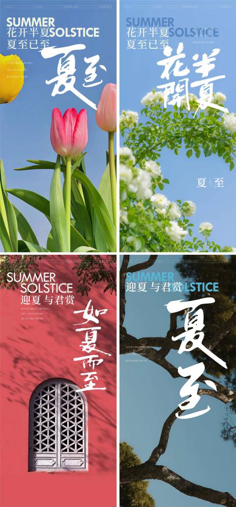 源文件下载【夏至节气海报】编号：88240031377612642