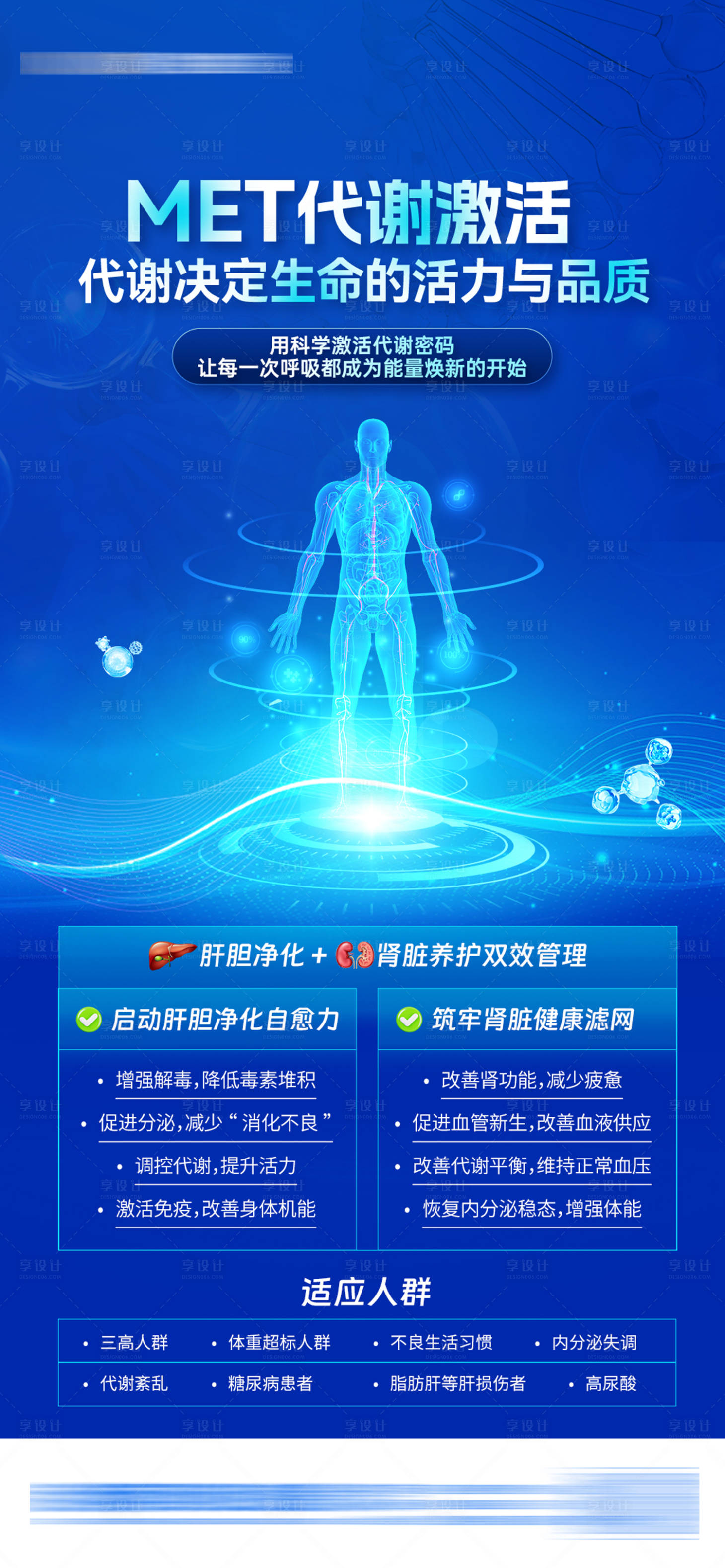源文件下載【享設計】搜索編號：65740031460582611【細胞代謝激活產品海報】