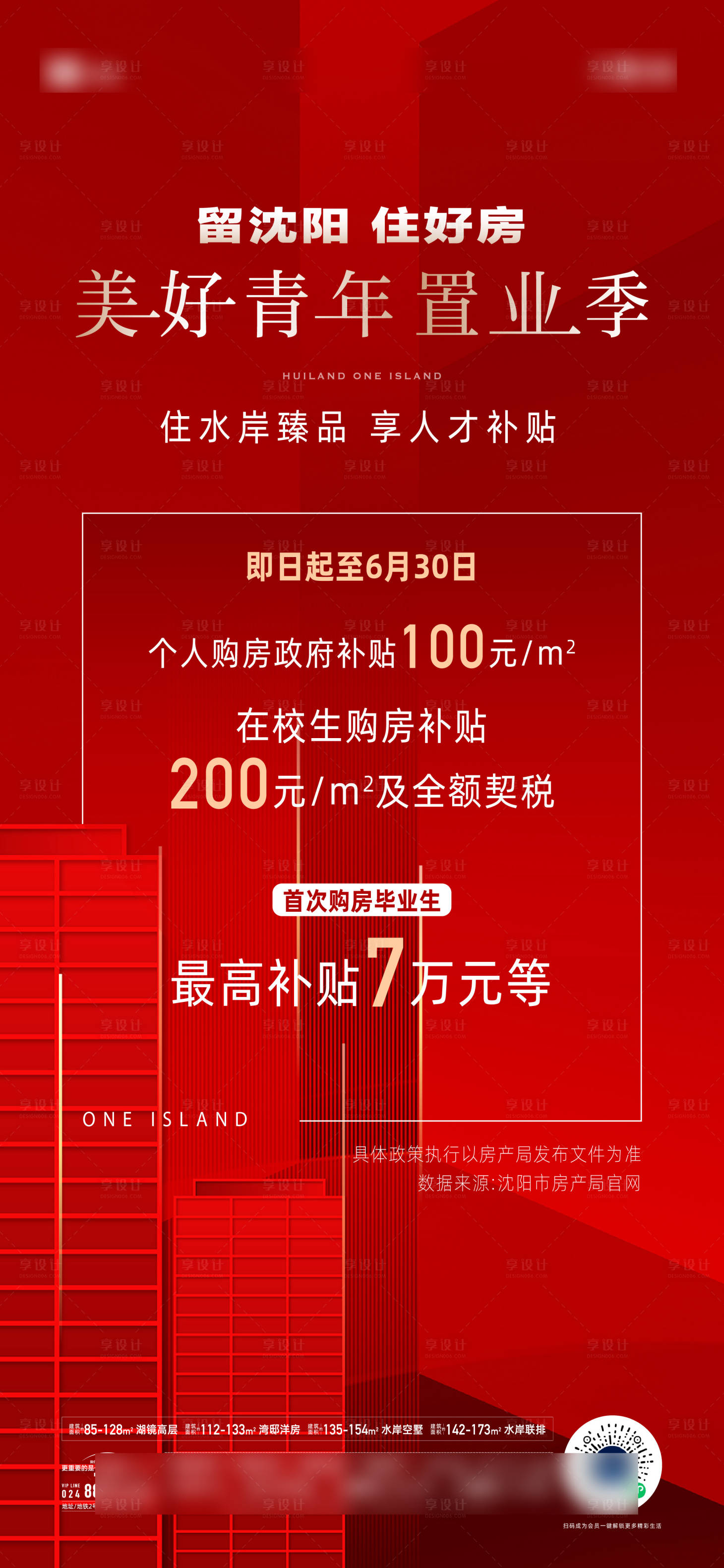 源文件下载【享设计】搜索编号：76430031229761780【地产政策宣传海报】