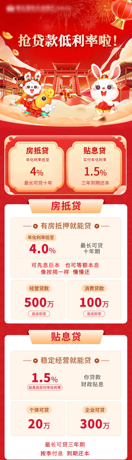 源文件下载【银行贷款长图】编号：55040031344051724