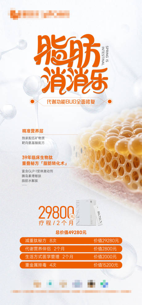 脂肪海报