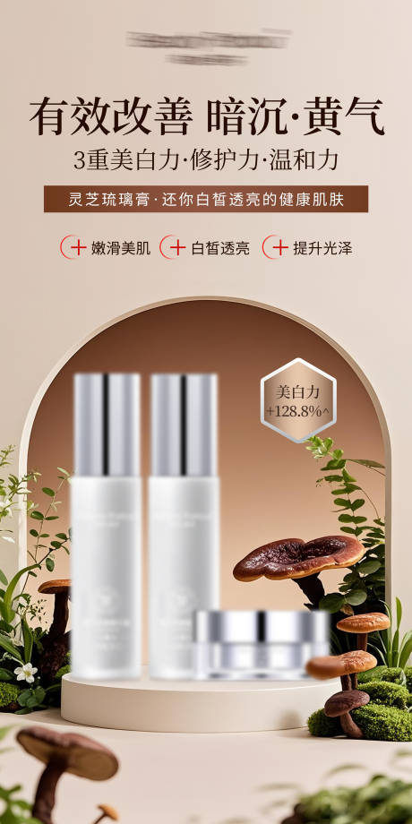 源文件下載【享設計】搜索編號：18660031116999385【護膚品產品宣傳海報】