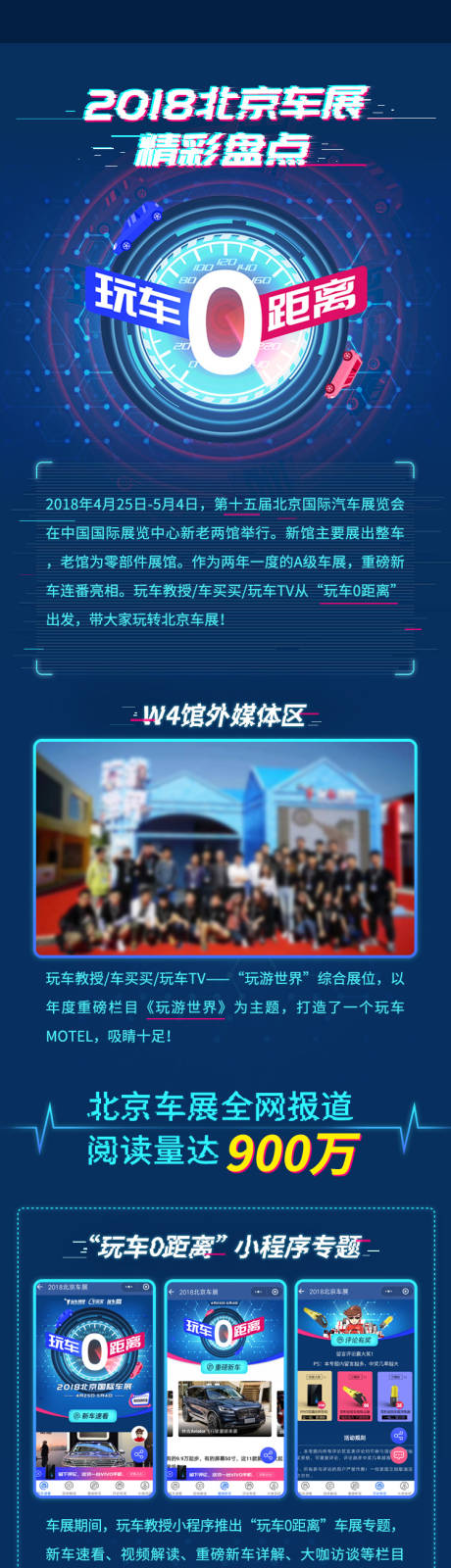 源文件下载【享设计】搜索编号：36020031414541450【北京车展总结海报】