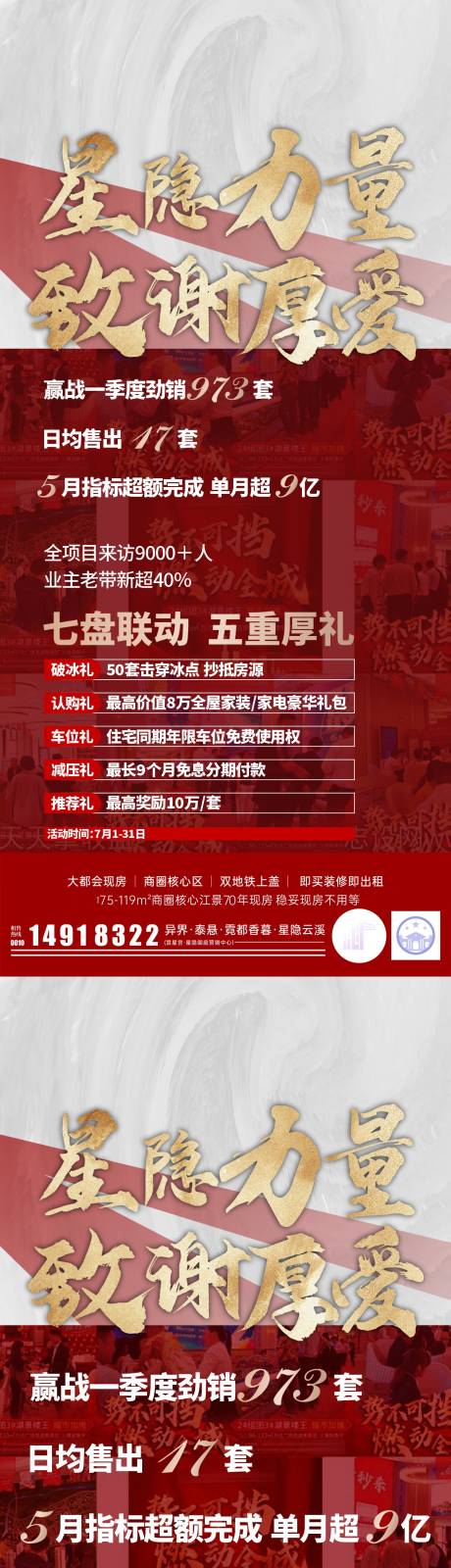 源文件下載【享設(shè)計(jì)】搜索編號(hào)：36260031399896009【渠道熱銷刷屏五禮海報(bào)】