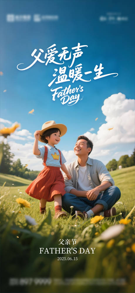 源文件下载【享设计】搜索编号：80250031316465572【父亲节海报 】