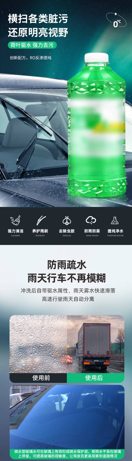 源文件下载【玻璃水车品家用清洁详情页】编号：33290031488315689