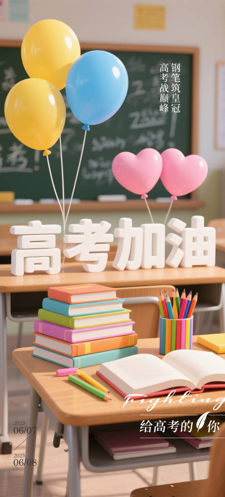 源文件下載【高考海報】編號：46280031137996866