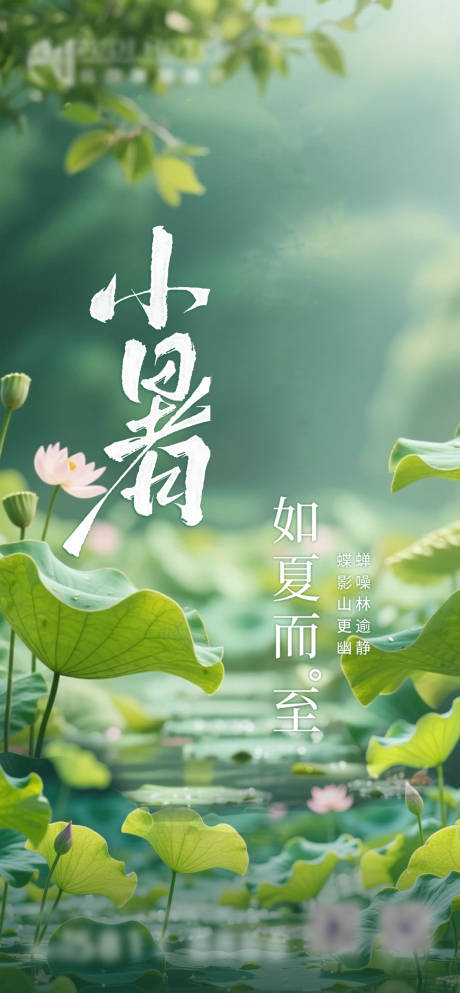 源文件下载【小暑海报】编号：11210031579013020