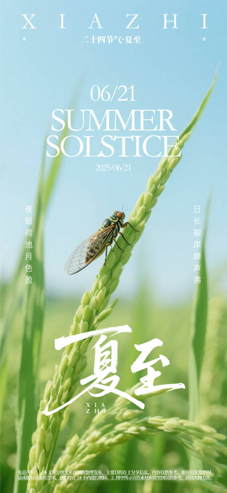 源文件下载【夏至节气活动海报】编号：90720031124622680