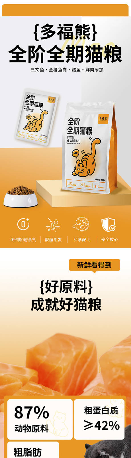 猫粮详情页