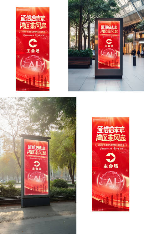 源文件下载【通信启未来湾区乘风起指引牌】编号：92520031339895607