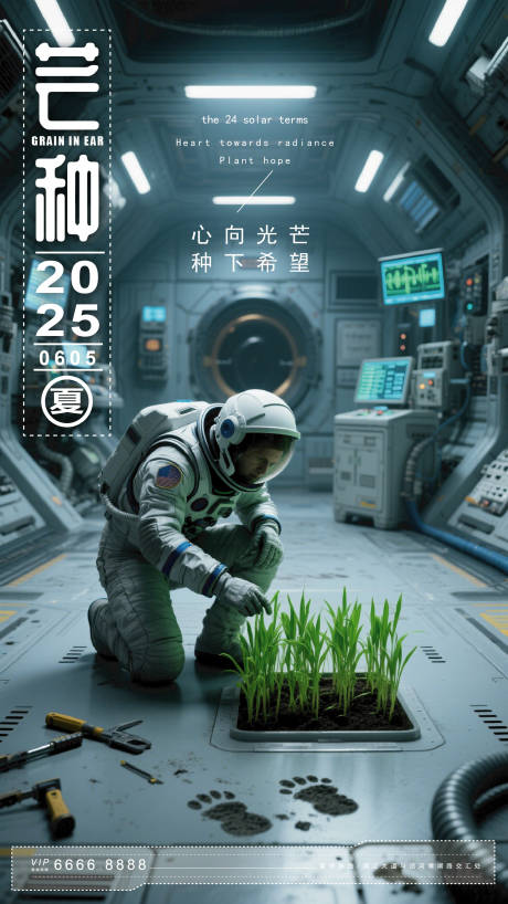 源文件下载【芒种节气海报】编号：67910031108418852