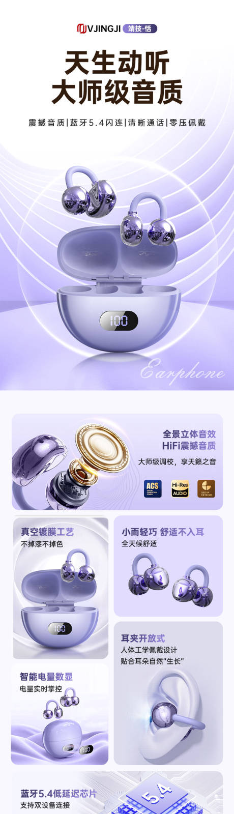 源文件下载【耳机电商详情页】编号：91620031507394228
