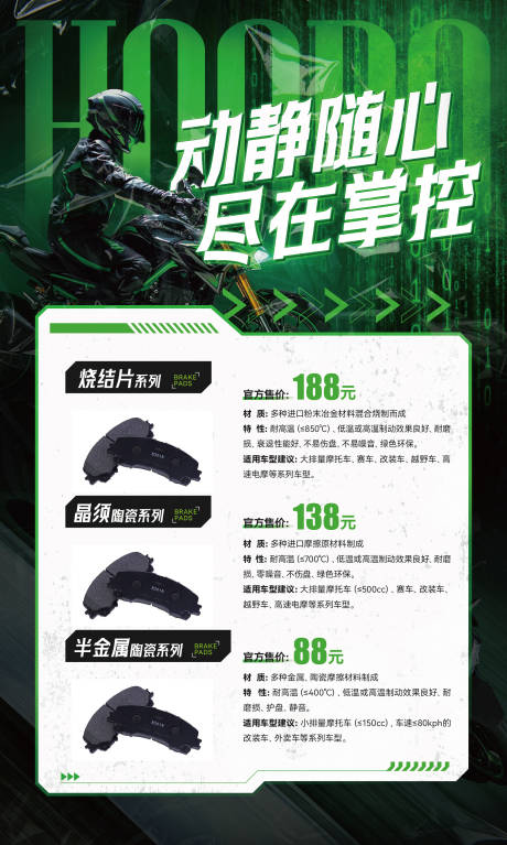 源文件下載【享設(shè)計(jì)】搜索編號(hào)：79560031302314997【剎車片宣傳海報(bào)】