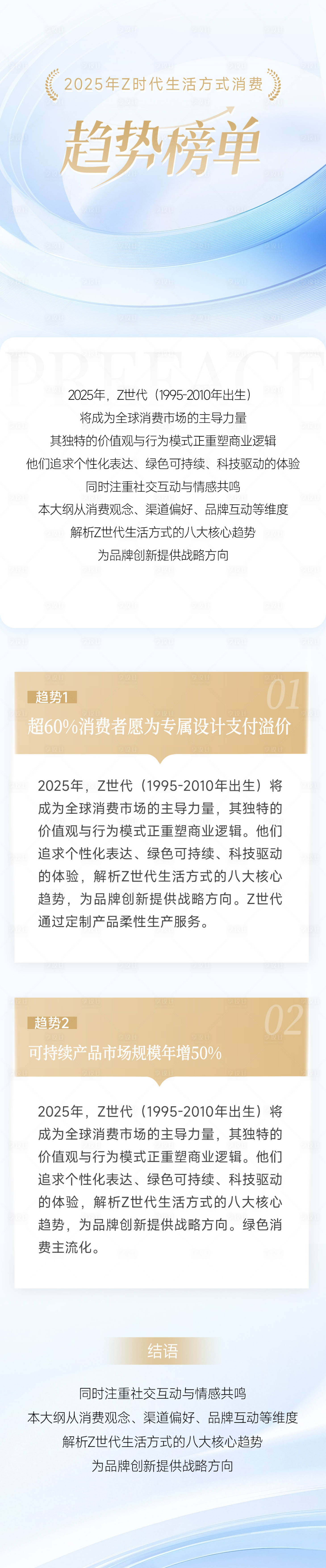 源文件下载【享设计】搜索编号：27300031558789995【蓝金色简约商务互联网商务榜单长图】