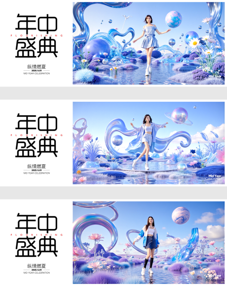 医美年中盛典活动主画面
