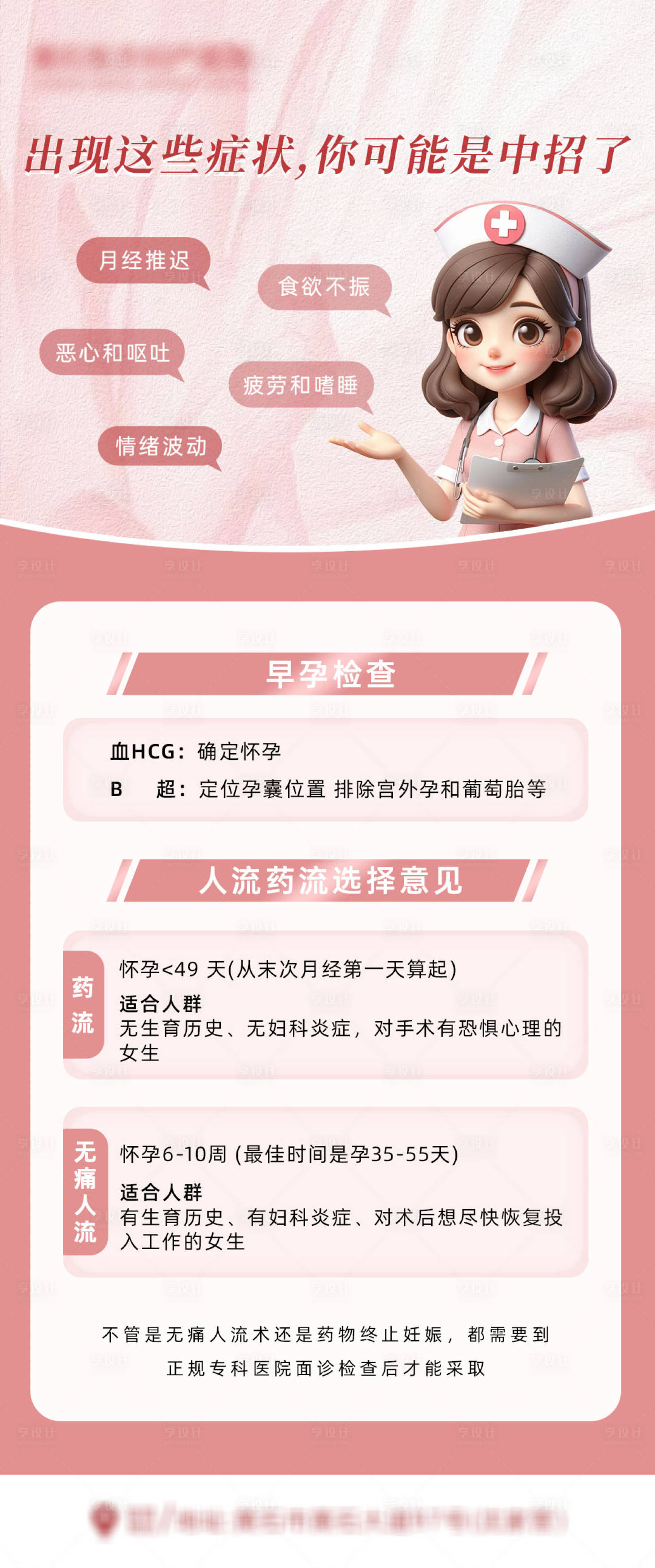 源文件下載【享設(shè)計(jì)】搜索編號(hào)：58000031121512899【早孕檢查科普海報(bào)】