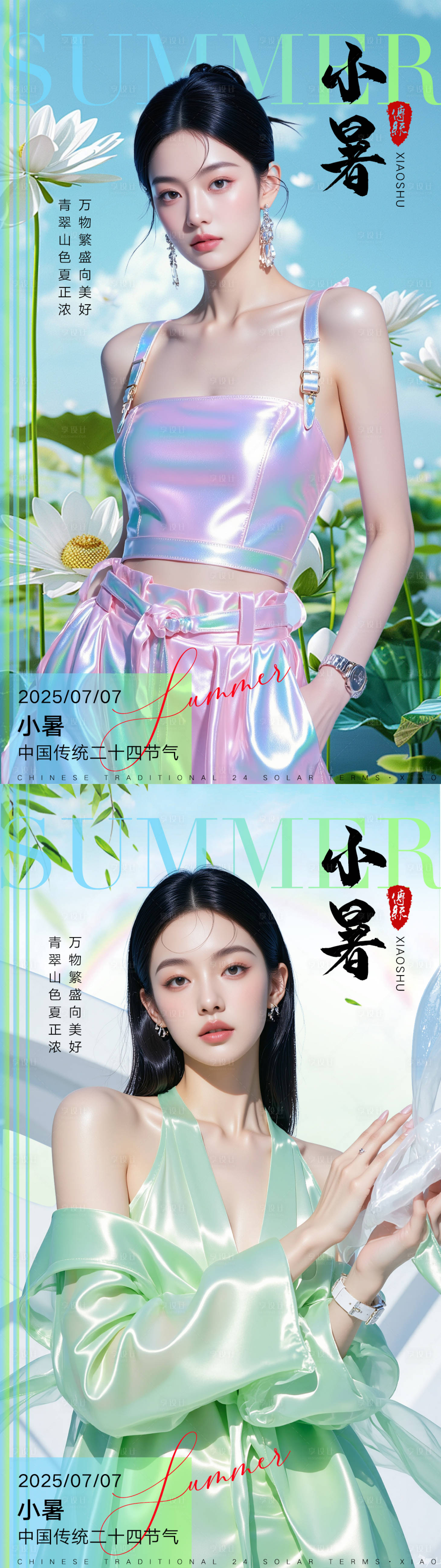 源文件下載【享設計】搜索編號：47670031454813318【醫美小暑】