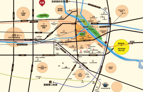 源文件下载【享设计】搜索编号：96610031425702934【地产区位图】