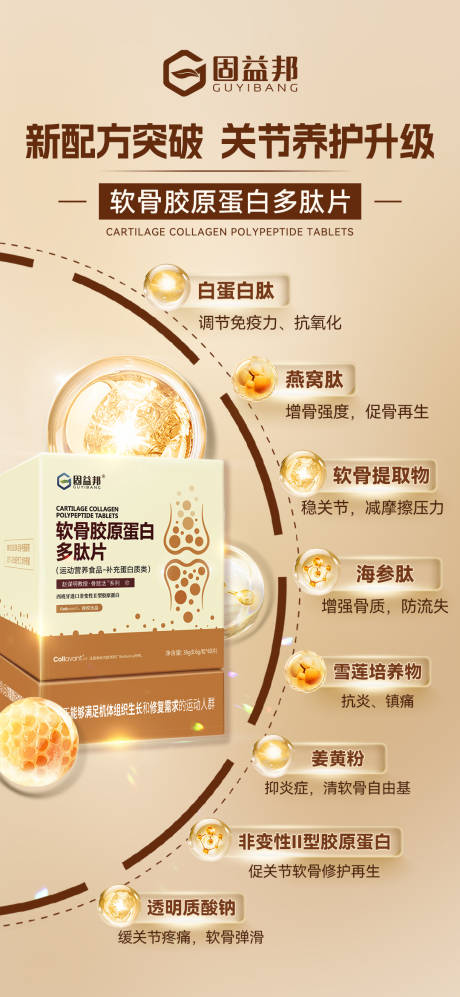 源文件下載【享設計】搜索編號：51410031154943180【關節產品配方醫藥海報】