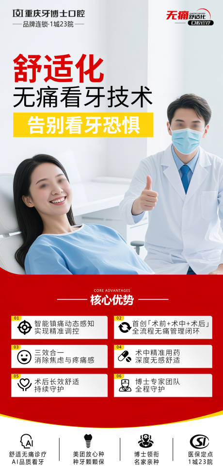源文件下载【舒适化无痛看牙宣传 】编号：73970031416175851