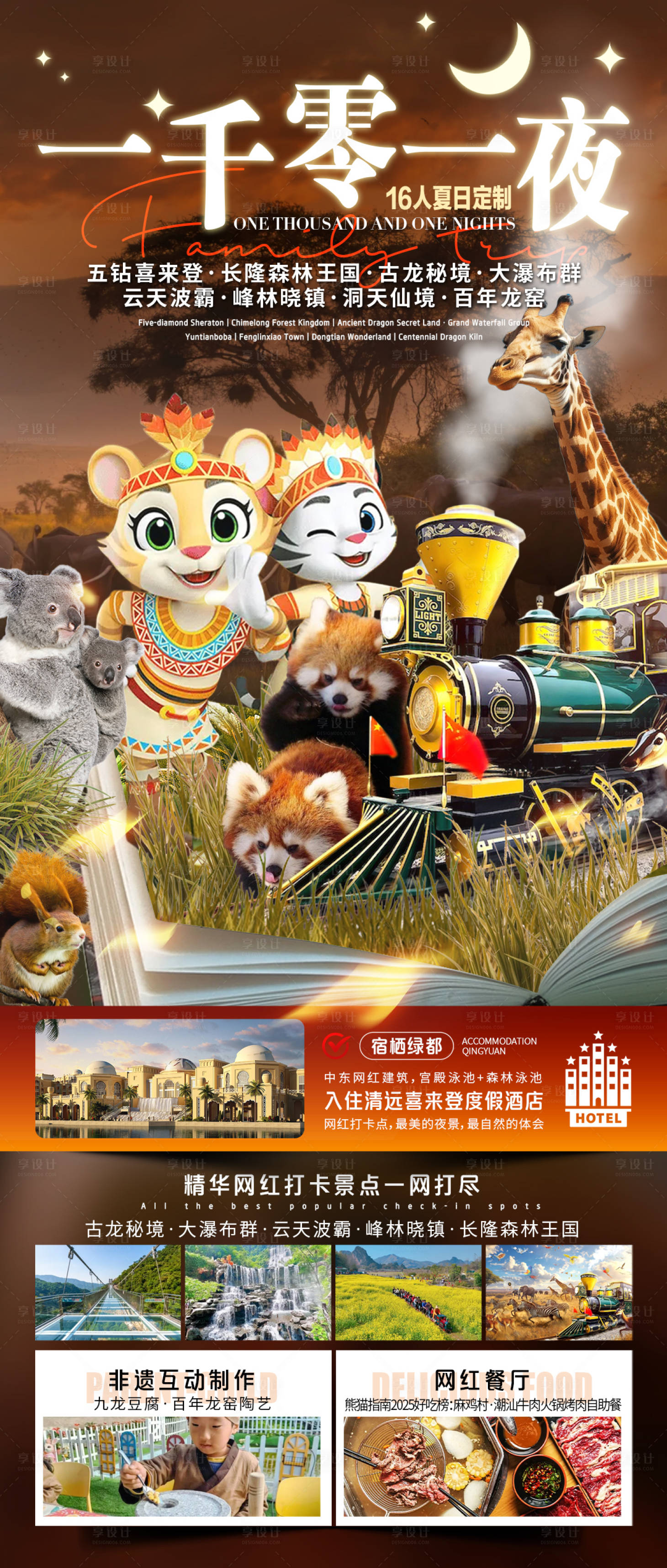 源文件下載【一千零一夜旅游海報】編號：73610031233389854