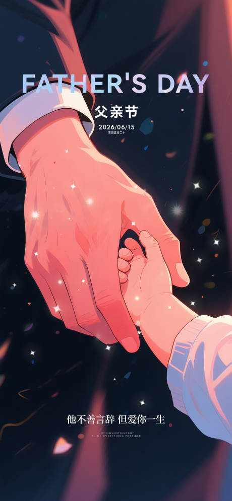 源文件下载【享设计】搜索编号：44190031265443467【父亲节海报】