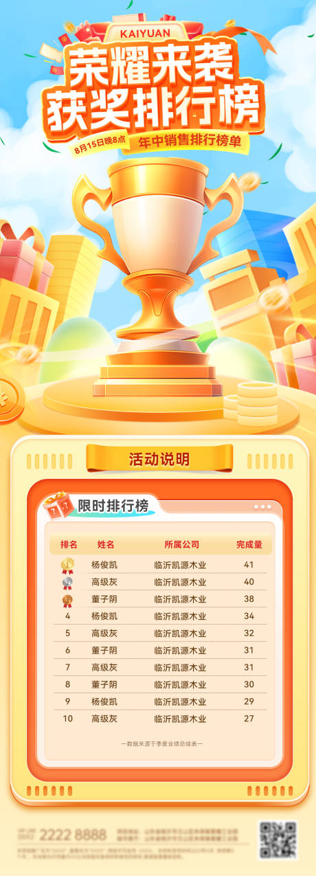 源文件下载【享设计】搜索编号：42330031640311053【荣誉获奖排行榜插画长图】