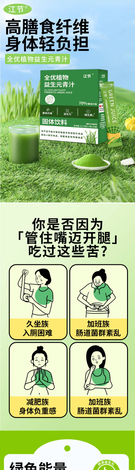源文件下载【青汁固体饮料绿色控体详情页】编号：98080031218649253