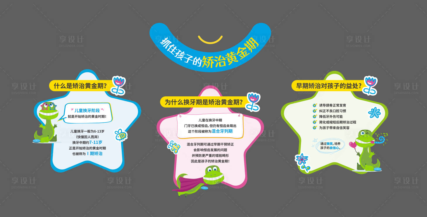 源文件下载【享设计】搜索编号：15880031215763142【卡通文化墙】