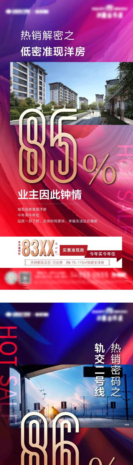 源文件下載【住宅地產(chǎn)熱銷解密系列海報】編號：85000031143495895