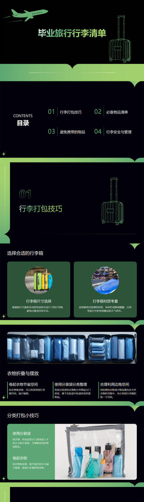 源文件下载【毕业旅行行李清单PPT】编号：36180031630267685