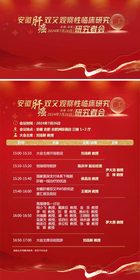 源文件下载【医疗肝癌主视觉会议日程】编号：21900031493166532