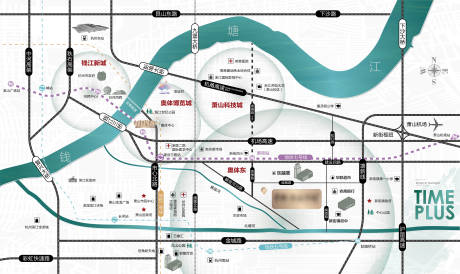 源文件下载【杭州地产项目区位图】编号：39120031541794055