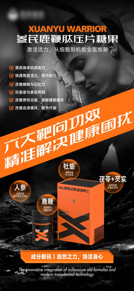 源文件下载【男性保健品海报】编号：11020031338478278