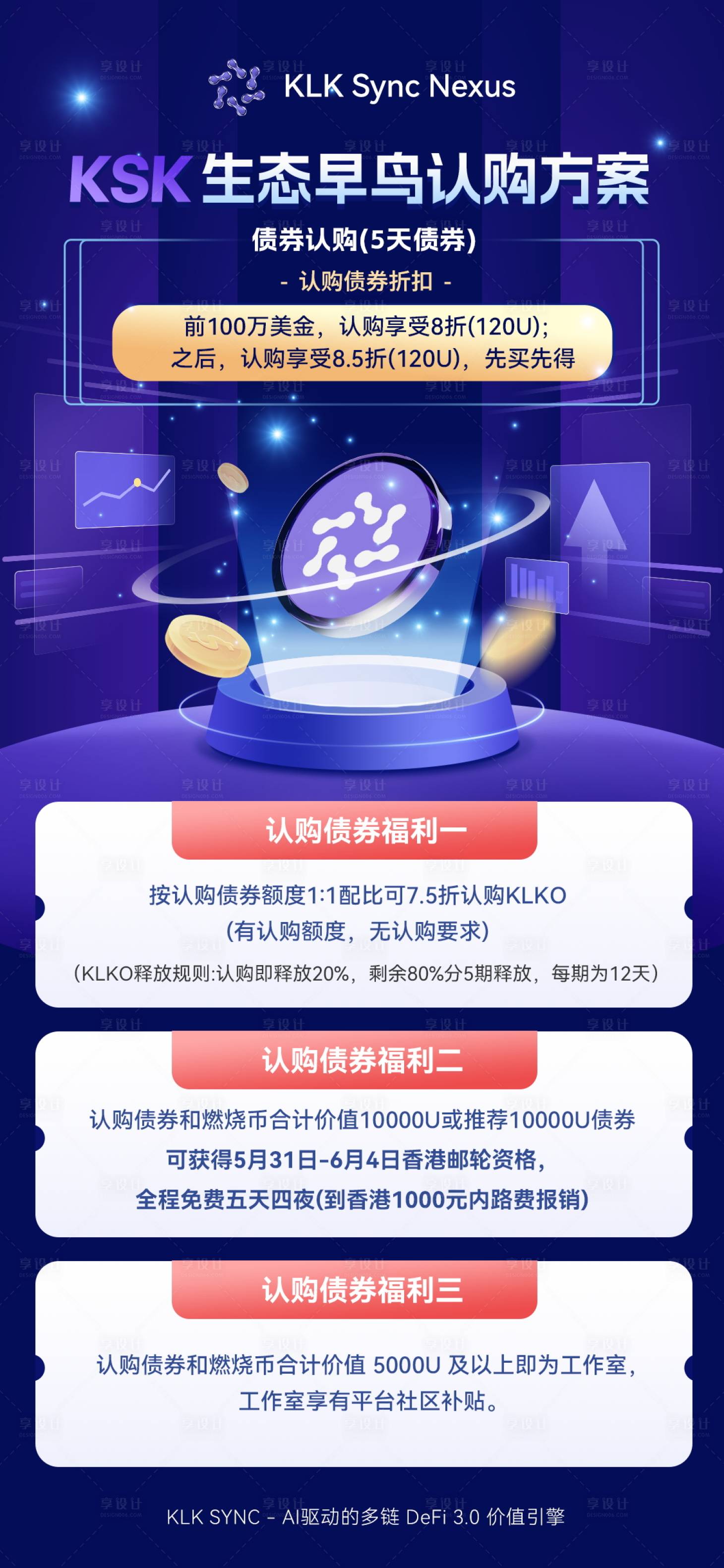 源文件下載【享設計】搜索編號：63990031534634180【區塊鏈金融項目宣傳海報】