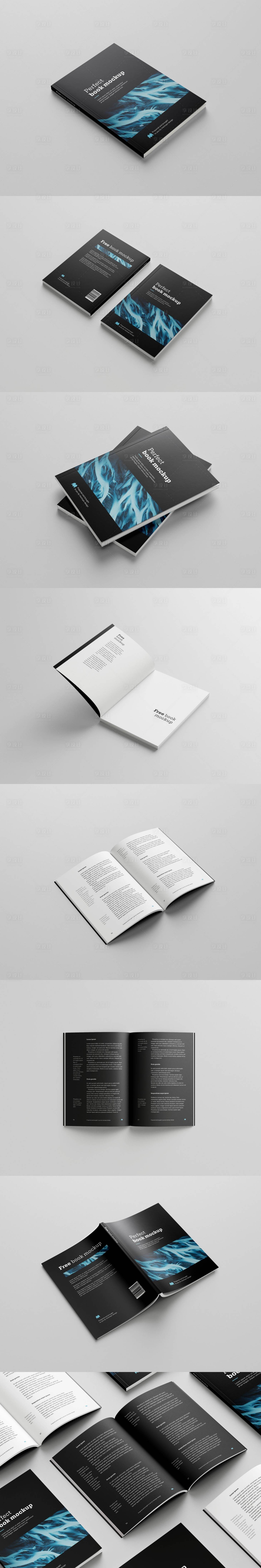 源文件下載【享設計】搜索編號：58750031191555925【A4精品質感畫冊書籍樣機】