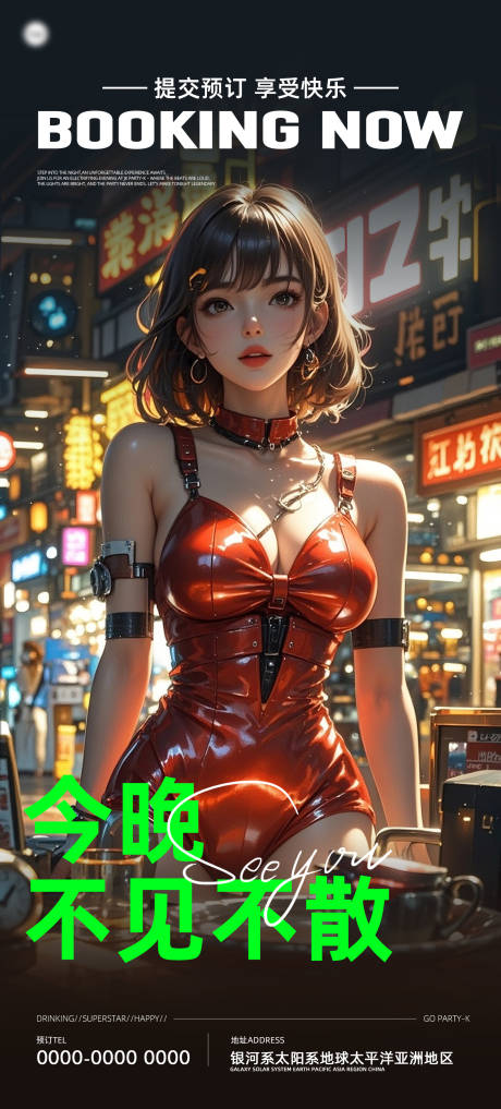 源文件下載【享設計】搜索編號：64180031545461961【酒吧夜店邀約海報預定】