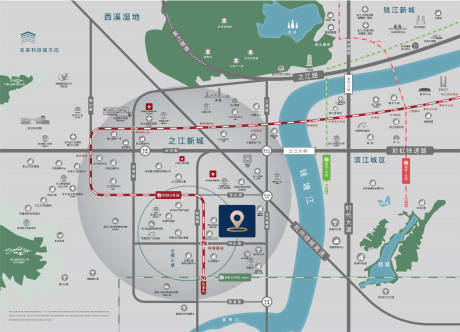 源文件下载【地产区位图广告展板】编号：86650031374454281