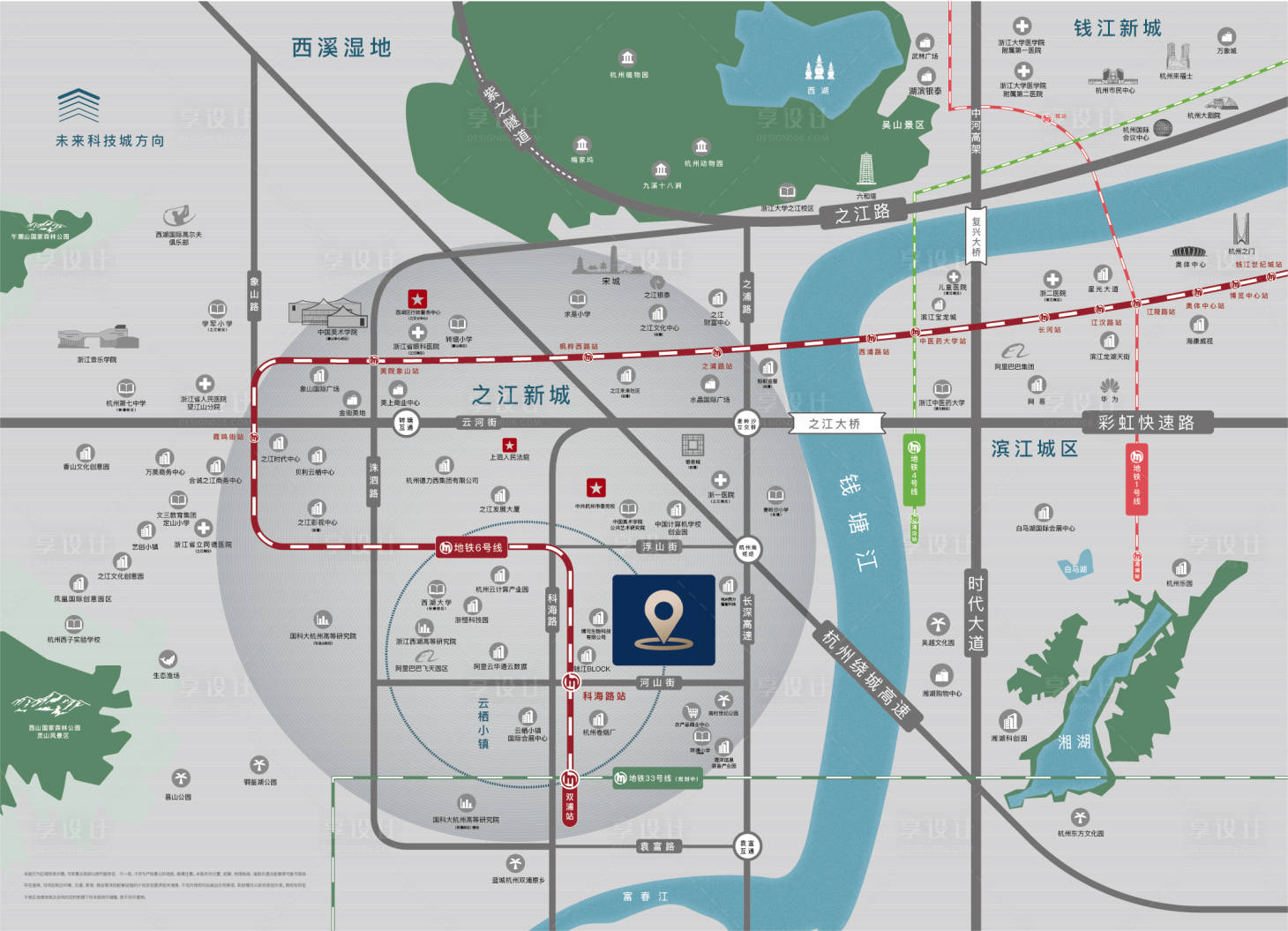源文件下载【地产区位图广告展板】编号：86650031374454281