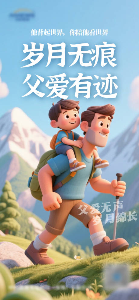 源文件下载【父亲节爬山】编号：49040031258428822