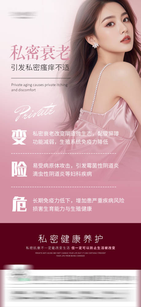 源文件下載【享設計】搜索編號：32190031374502303【私密科普衰老海報】