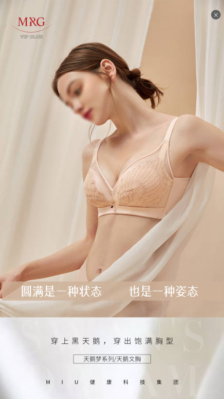 内衣文胸海报