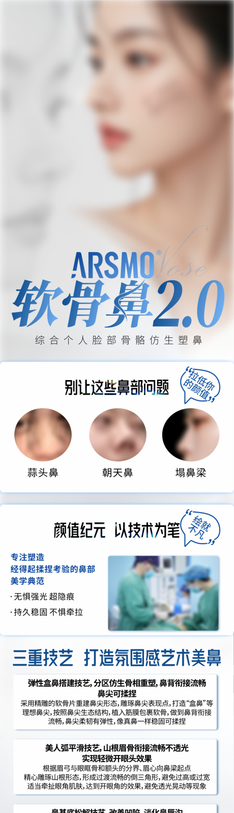 源文件下载【医美隆鼻案例长图】编号：78430031409908621