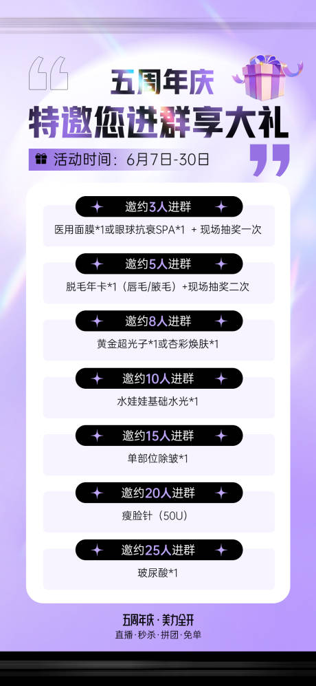 源文件下载【周年社群活动邀请活动海报】编号：26920031665903820