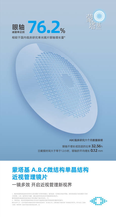 源文件下载【享设计】搜索编号：26020031418565418【医疗眼科镜片宣传海报】