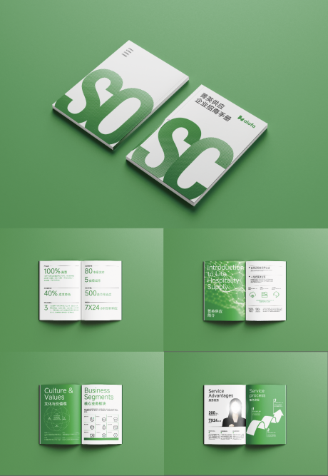 源文件下载【享设计】搜索编号：22340031230989355【酒店供应商招商画册】