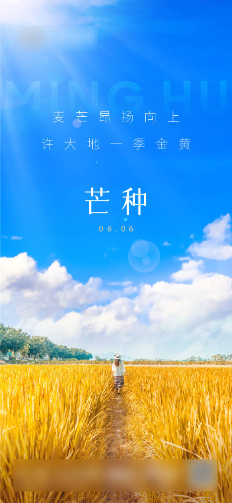 源文件下载【芒种海报】编号：75550031180515236